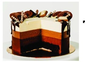 Trio Mousse Au Chocolat